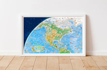 Load image into Gallery viewer, Wild World: North America – limited edition of 1000 (A2 size – 16 x 23&quot;)